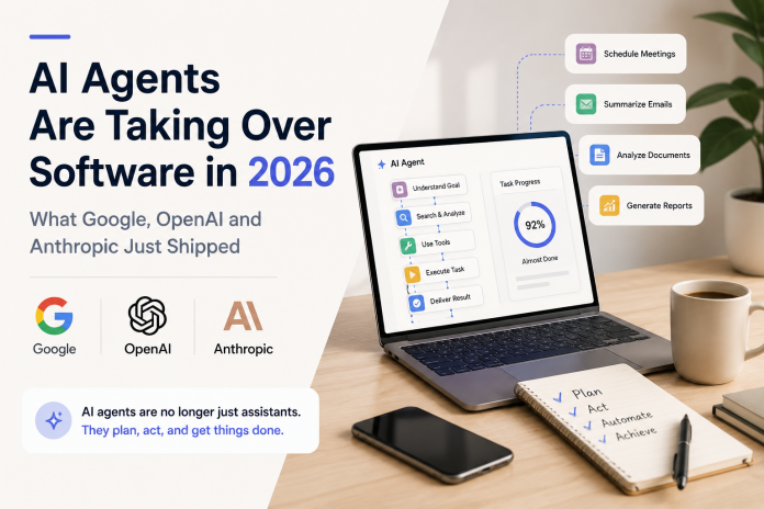 AI agents taking over software in 2026