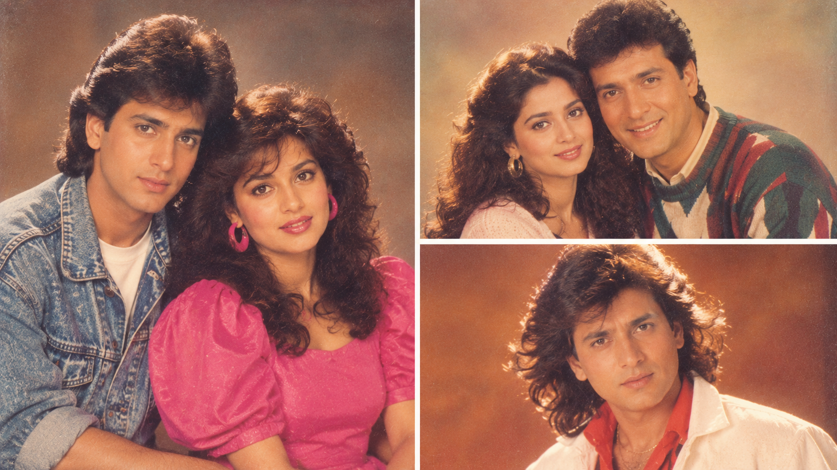 Bollywood celebrities' 80s AI photo trend transformations